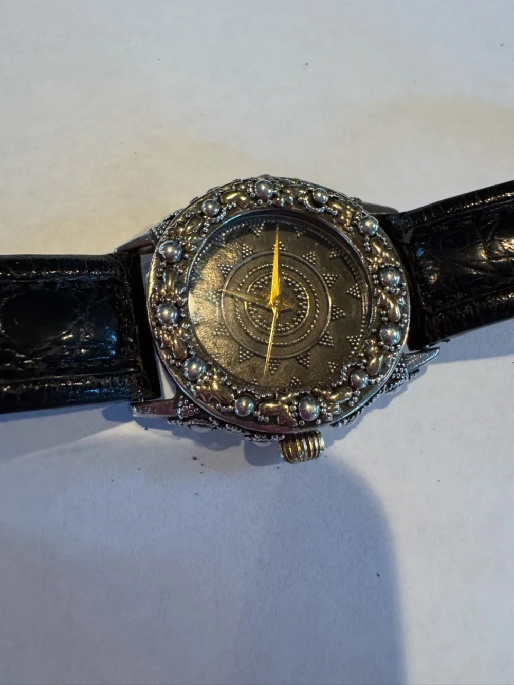 John Hardy Sterling and gold watch - Picture 2 of 5